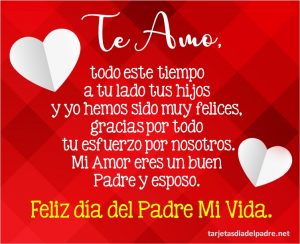 Feliz día del Padre mi Amor Mensajes con Imágenes Día Del Padre